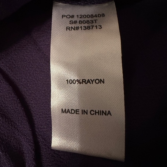 Doe & Rae V-Neck Tunic Button Down Top - NWOT - Size M - Picture 5 of 9